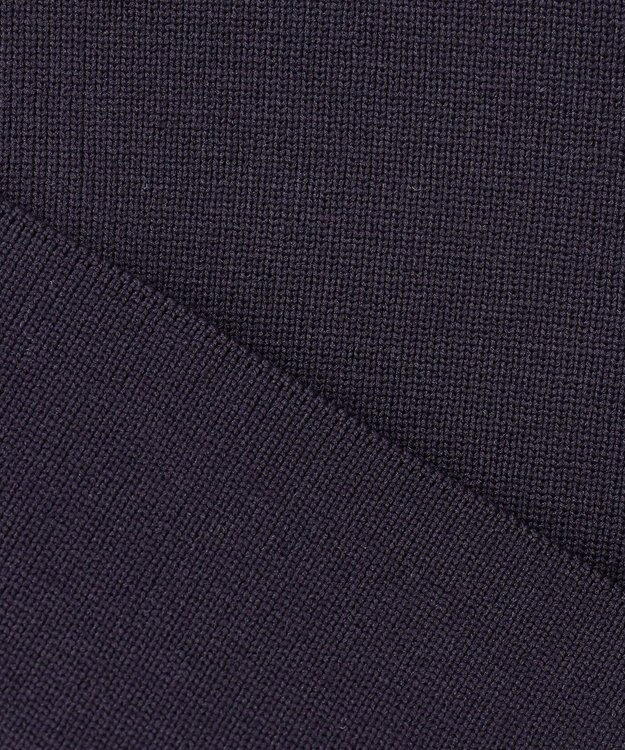 uncrave 【UVカット】サスティナブルUV ボリュームスリーブニット ネイビー