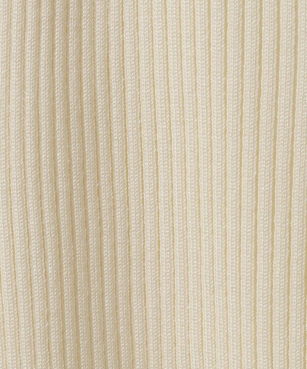 Green Parks ・ｓｗｉｎｇ　ｂｙ　フロントリボンリブニット Light Gray