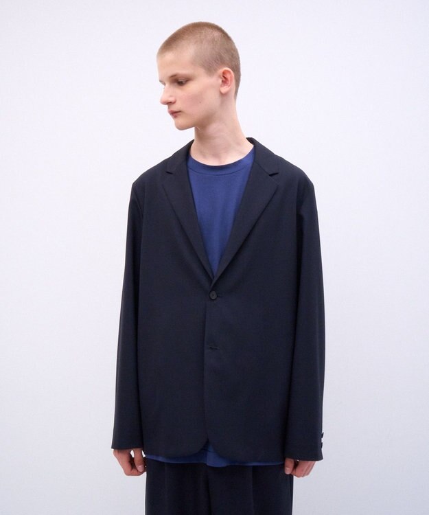 ATON 【26FW】WOOL TROPICAL | テーラードジャケット - UNISEX NAVY