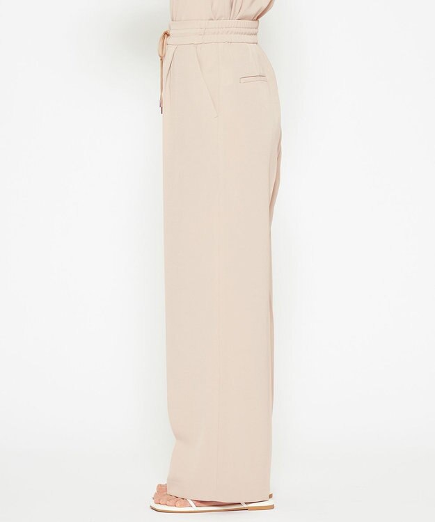 uncrave 【接触冷感・撥水・洗濯機洗い可】クールタッチツイル パンツ（uncrave STANDARD） ピンクベージュ