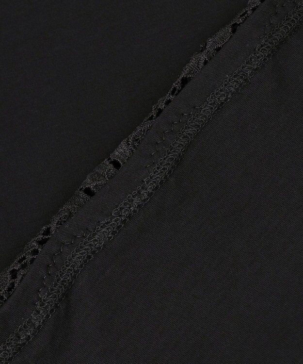 自由区 【累計3000枚突破の名品が進化・着回し力抜群】レース タンクトップ クロ