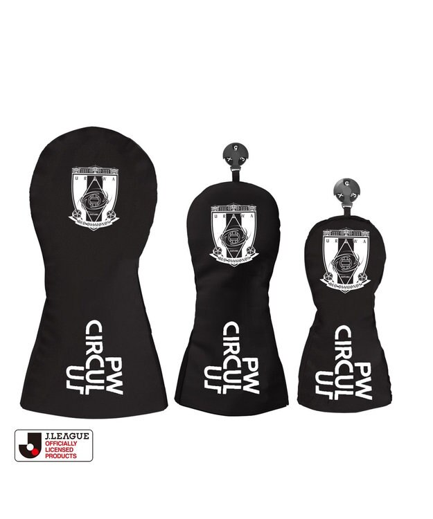 PW CIRCULUS 【UNISEX】J.LEAGUE ヘッドカバー J1所属の20クラブコラボ ゴルフ 浦和レッズ