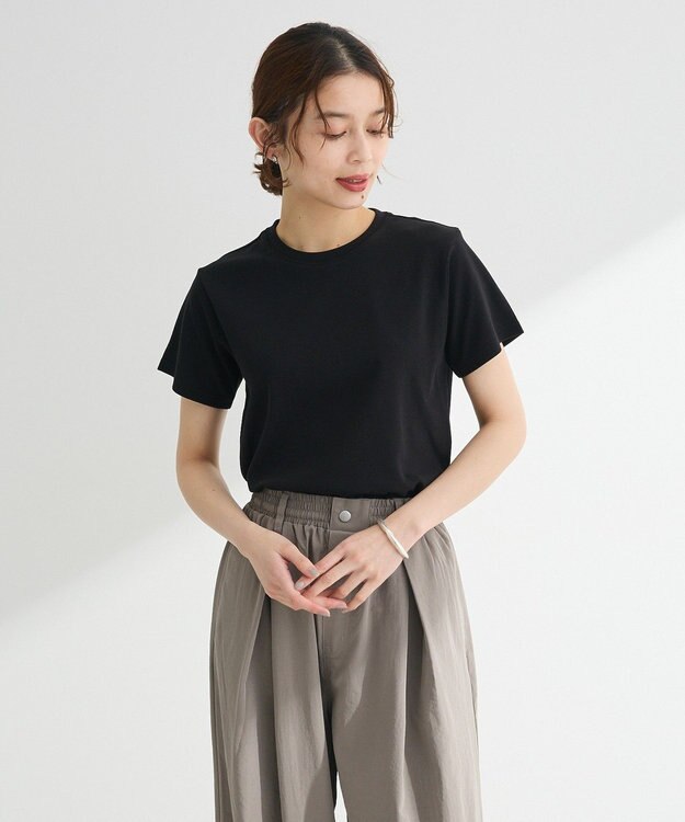 Green Parks フライスコンパクトＴシャツ Black