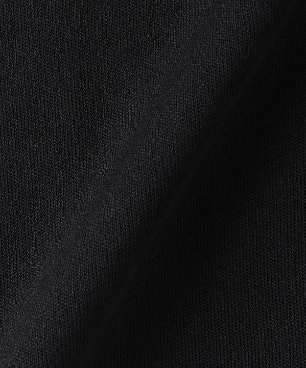 ICB L 【先行予約】コットンポリエステルスムース ニットスカート ブラック