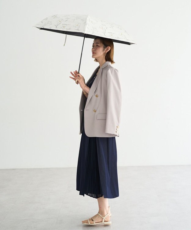 YECCA VECCA 【Wpc.】遮光フラワードローイングmini Off White