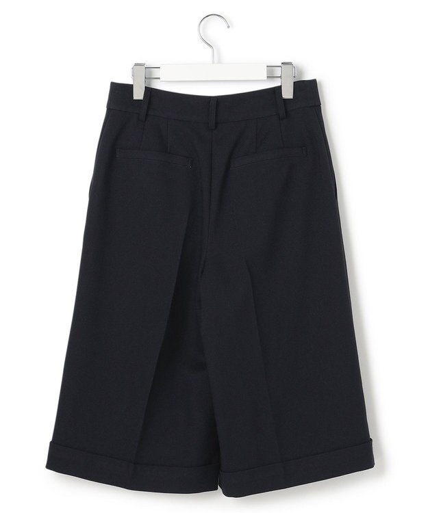 23区 S ライトツイード ハーフパンツ ネイビー