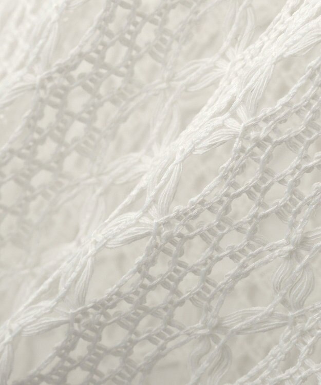 Green Parks 衿付きレースジレ Off White