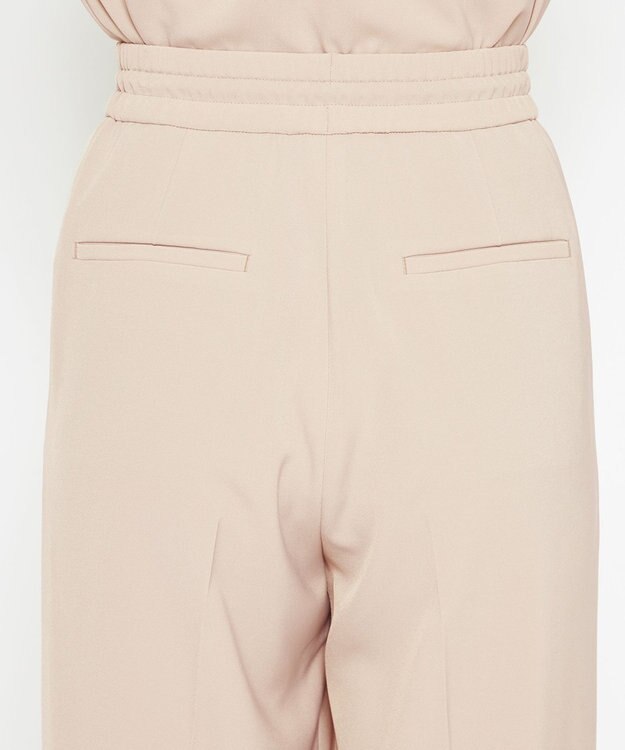 uncrave 【接触冷感・撥水・洗濯機洗い可】クールタッチツイル パンツ（uncrave STANDARD） ピンクベージュ