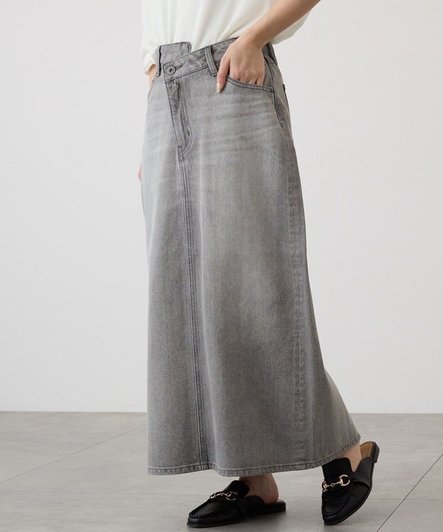 AMERICAN HOLIC リメイクデザインスカート Gray