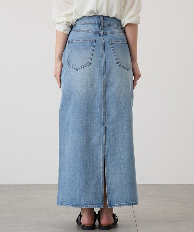 AMERICAN HOLIC リメイクデザインスカート Light Indigo