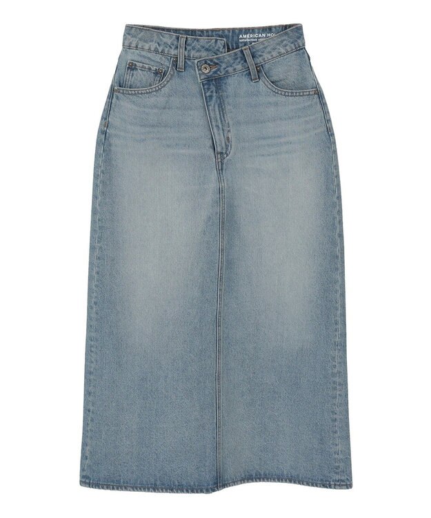 AMERICAN HOLIC リメイクデザインスカート Light Indigo