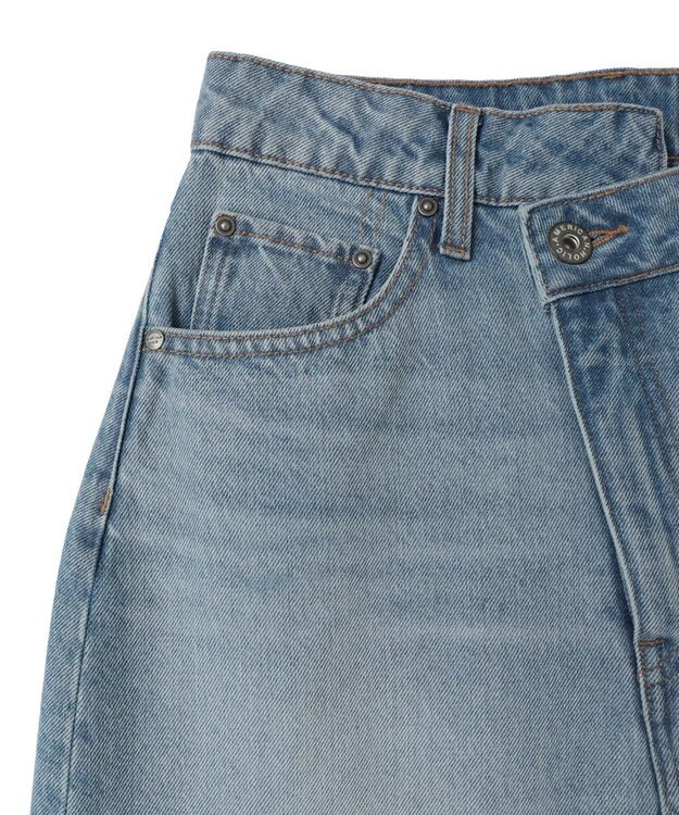 AMERICAN HOLIC リメイクデザインスカート Light Indigo