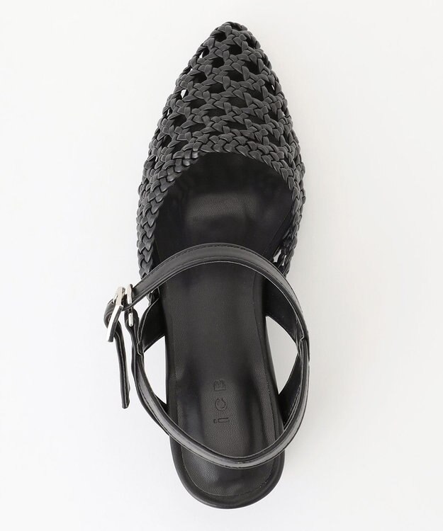 ICB クロッシェサンダル ブラック系