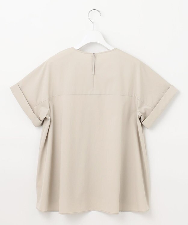 自由区 【カタログ掲載・セットアップ対応・接触冷感・UVケア・洗える】ファンクショナルクロス ブラウス サンド