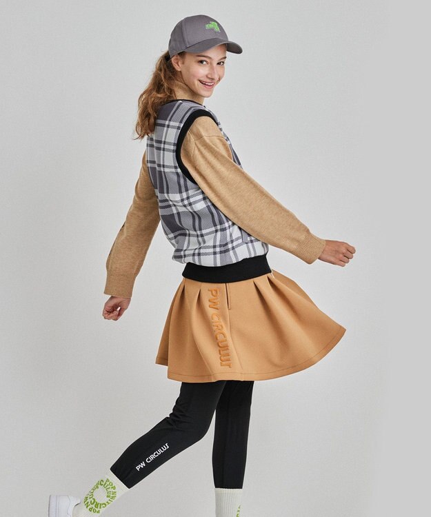 PW CIRCULUS 【WOMEN】リバーシブル カジユアルベスト グレー系5