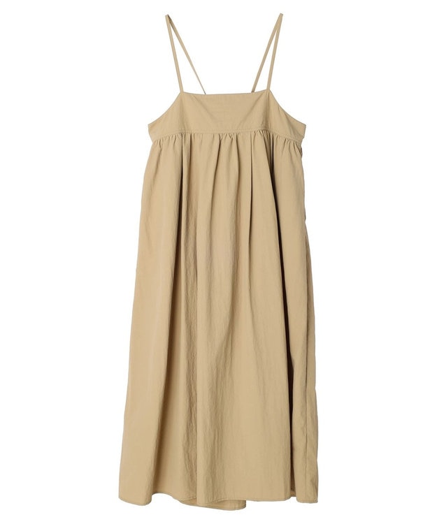 AMERICAN HOLIC 丈違い２ＷＡＹバックリボンワンピース Beige