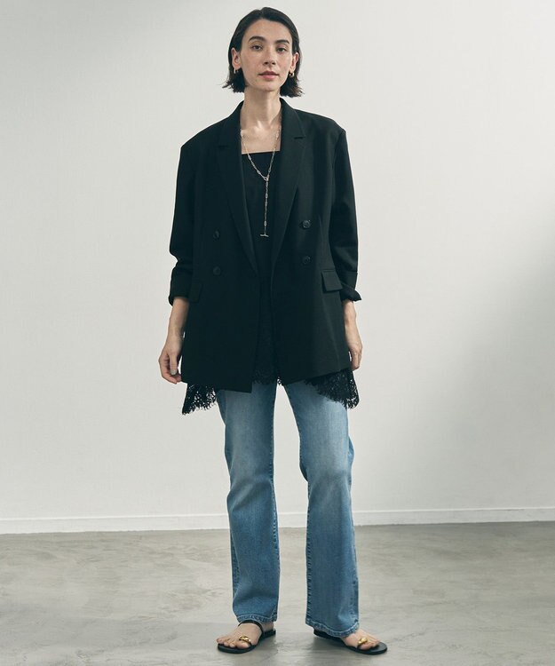 UNFILO 【UNFILO DENIM】フレアデニム ライトブルー