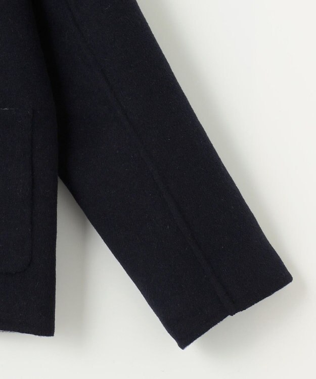 ANY SIS 【2WAY】ショートリバーシブル コート ネイビー×ブルーグレー