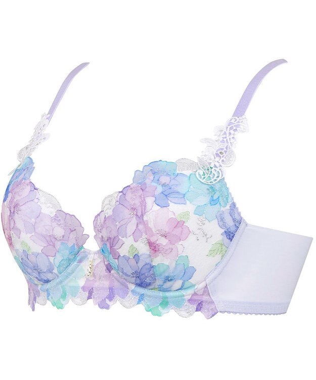 WACOAL ルジェ 【パーソナルフィットプラス】 ブラジャー 胸の谷間を美しく見せる サイズに合わせたバストメイク レディース BCA442 /ワコール パープル