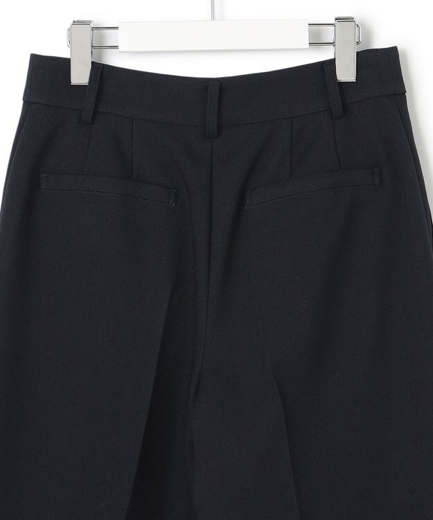 23区 S ライトツイード ハーフパンツ ネイビー