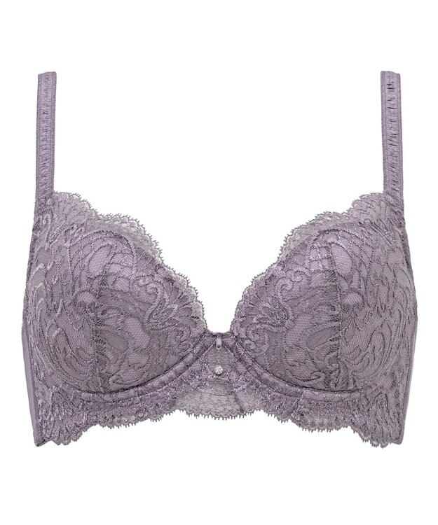 BRADELIS New York 【BRADELIS New York/ 育乳ブラ・STEP2 寄せる】ベルステップ2ブラ24A2 補正ブラ 谷間を作るブラジャー CA124309 グレー