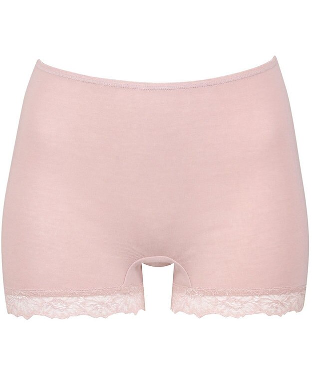 Wing ショーツ ボーイレングス 綿混(身生地部) 保温性(身生地部) おなかまわりすっぽり 温活 【カナウ 温活ショーツ】 はきこみ丈ふかめ 秋 冬 EC7200 ウイング／ワコール ピンク