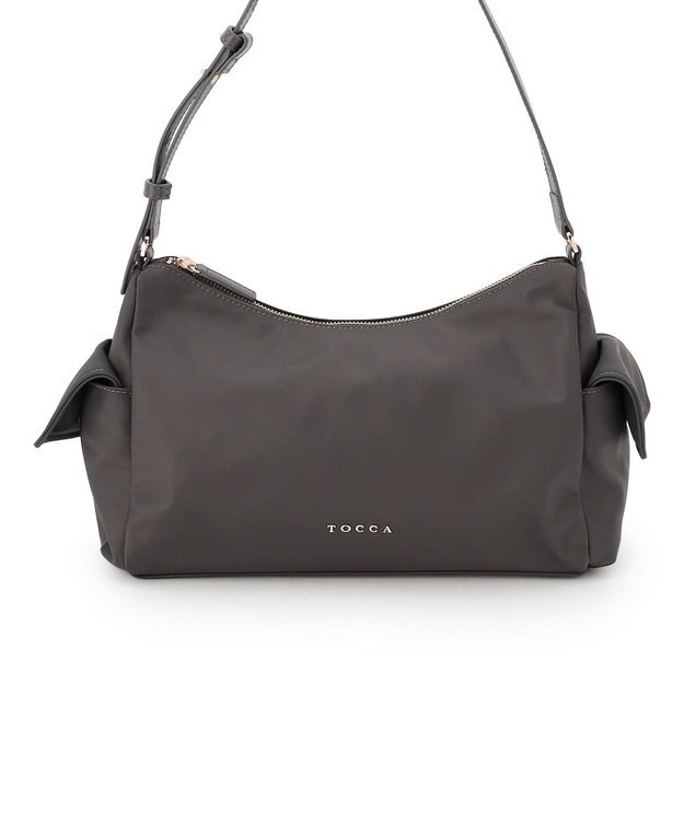TOCCA IN CREADLE NYLON BAG Ｍ ワンショルダーバッグ ライトグレー系