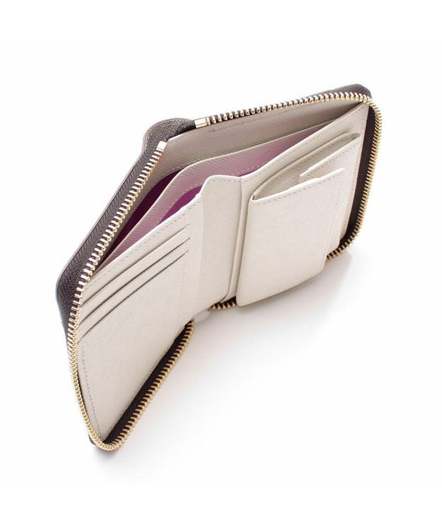 A.D.M.J. 【スネークレザー】スモールウォレット カリナータナチュラル