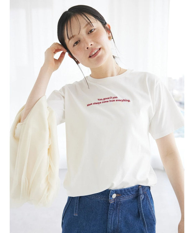 CRAFT STANDARD BOUTIQUE UVカット / You good if you TEE Off White