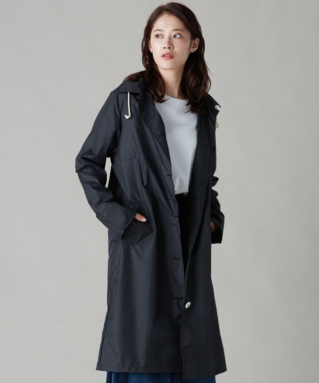 Y'SACCS レインコート　ワークコートタイプ ブラック