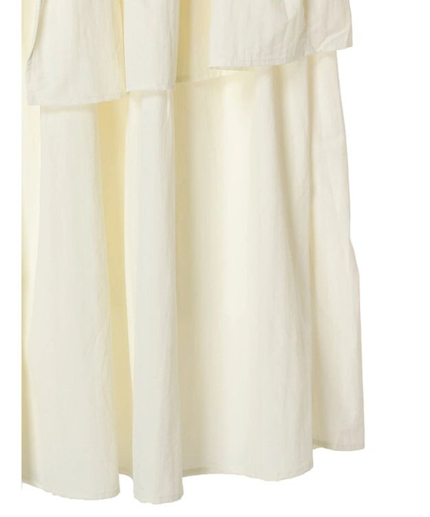 Green Parks ・ＥＬＥＮＣＡＲＥ　ＤＵＥ　アシメティアードスカート Off White