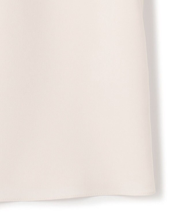 23区 【洗える】ジョーゼット ボウタイ ブラウス ピンク系