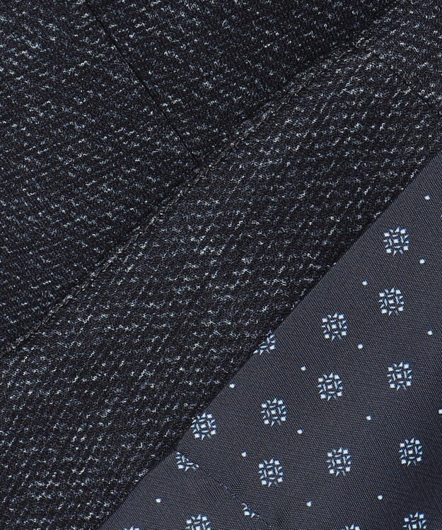 JOSEPH ABBOUD 【キングサイズ】ツィーディジャージー ベスト ネイビー系