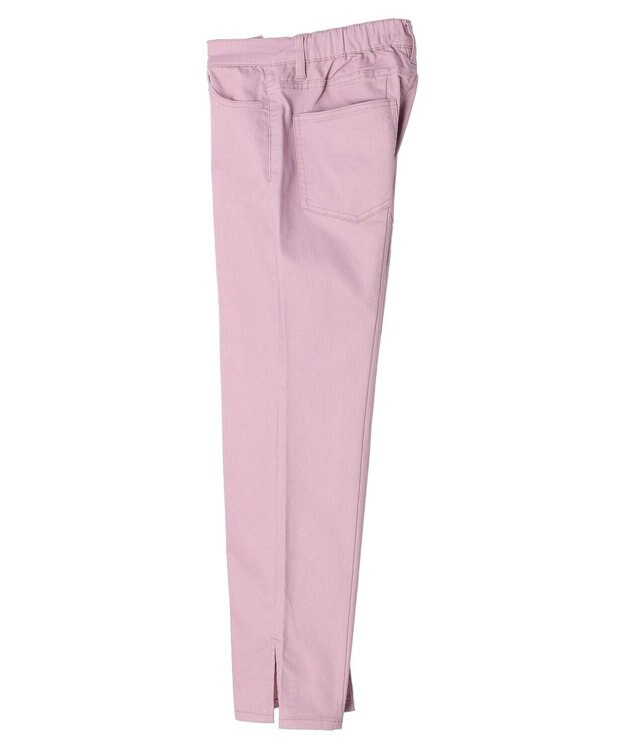 Green Parks ＧＵＭストレッチカラースリムストレートパンツ Pink