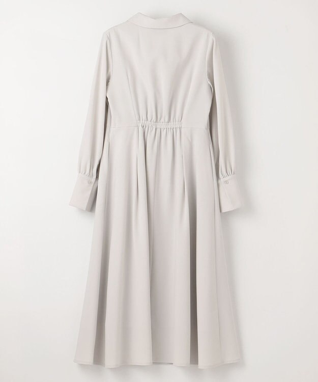 ANY SIS 【洗える】テーラード ワンピース ライトグレー