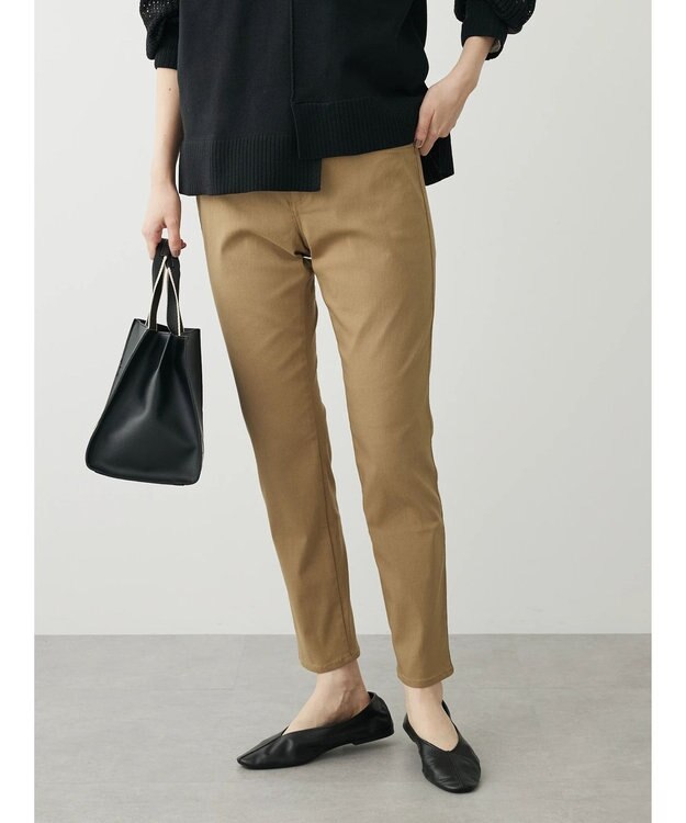 Green Parks ストレッチスキニーパンツ Beige