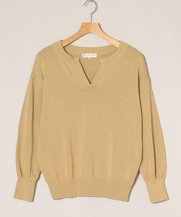 ONWARD Reuse Park 【組曲】ニット春夏 ベージュ