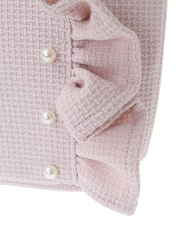 Maison de FLEUR 2WayフリルトートSバッグ Pink