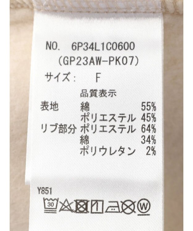 Green Parks ・Ｄｏｕｂｌｅ　Ｆｌａｇｓ　ロゴｐｔ＆刺繍スウェット Ivory