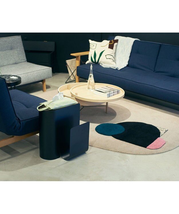 TRICOTE CIRCLE RUG / サークルラグ 99BLACK