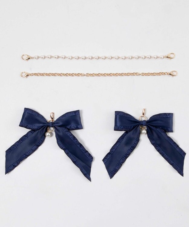 WEGO 【痛バ＆推し活グッズ】きらめきDIYパールチャームセットS ネイビー