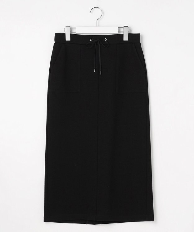 J.PRESS LADIES 【WEB限定】リブダンボール スカート 【WEB限定】ブラック系