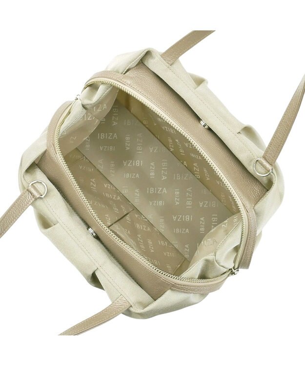 IBIZA エスポンホッサ　2WAYバッグ（M） アイボリー