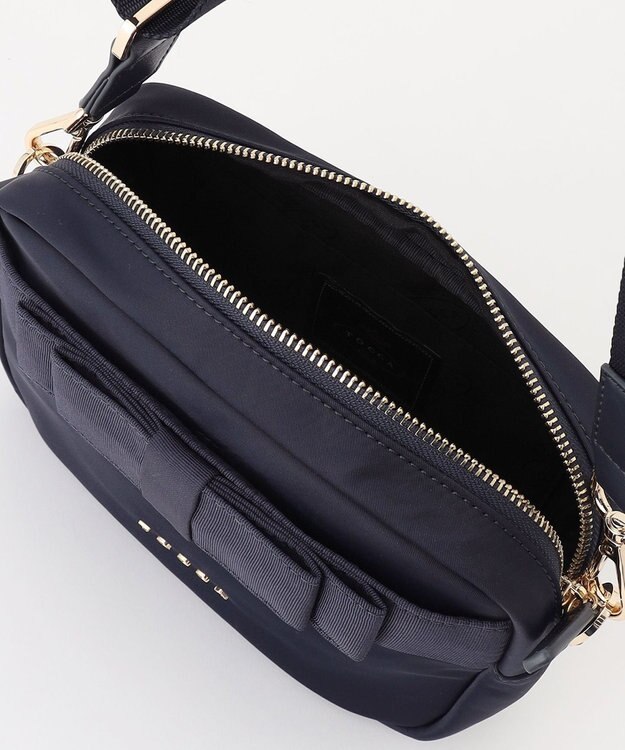 TOCCA 【撥水】NOBLE RIBBON CAMERABAG バッグ ネイビー系