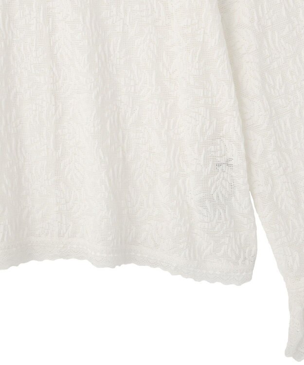 Green Parks 総レースプルオーバー Black