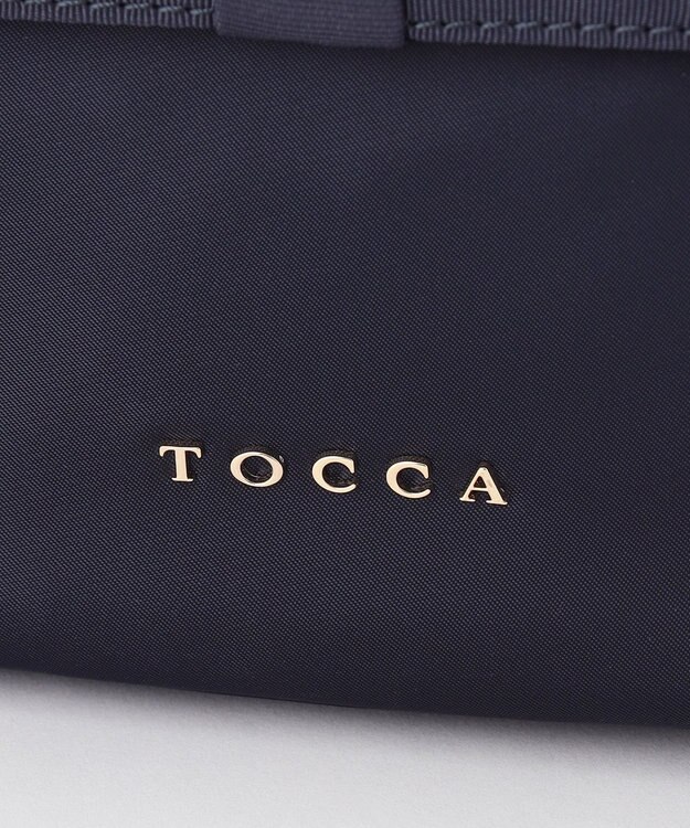 TOCCA 【撥水】NOBLE RIBBON CAMERABAG バッグ ネイビー系