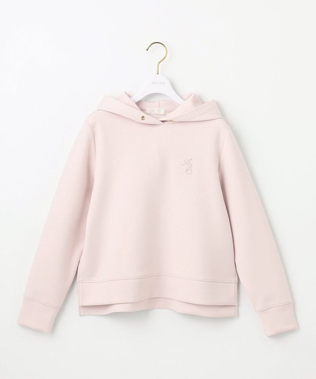 ANY SIS 【洗える】ダンボールプル パーカー ピンク