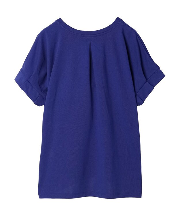 AMERICAN HOLIC 接触冷感袖タックカットプルオーバー Purple