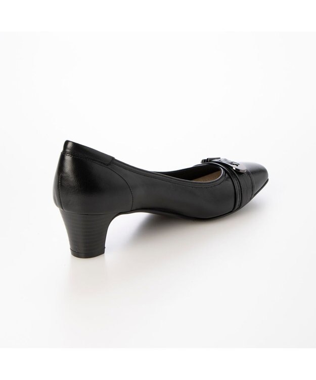 Riz raffinee <Riz raffinee>バックルデザインパンプス ブラック