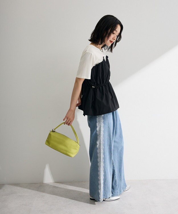 Green Parks ビスチェドッキングカットプルオーバー Black